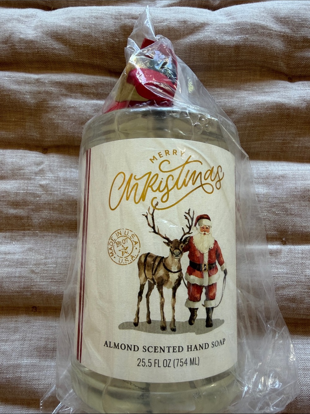 Merry Christmas Almond Scented Hand Soap